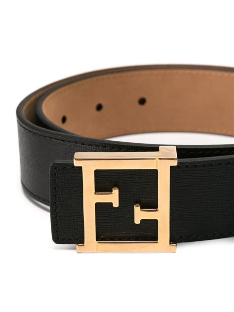 fendi logo buckle belt|Women's Luxury Belts .